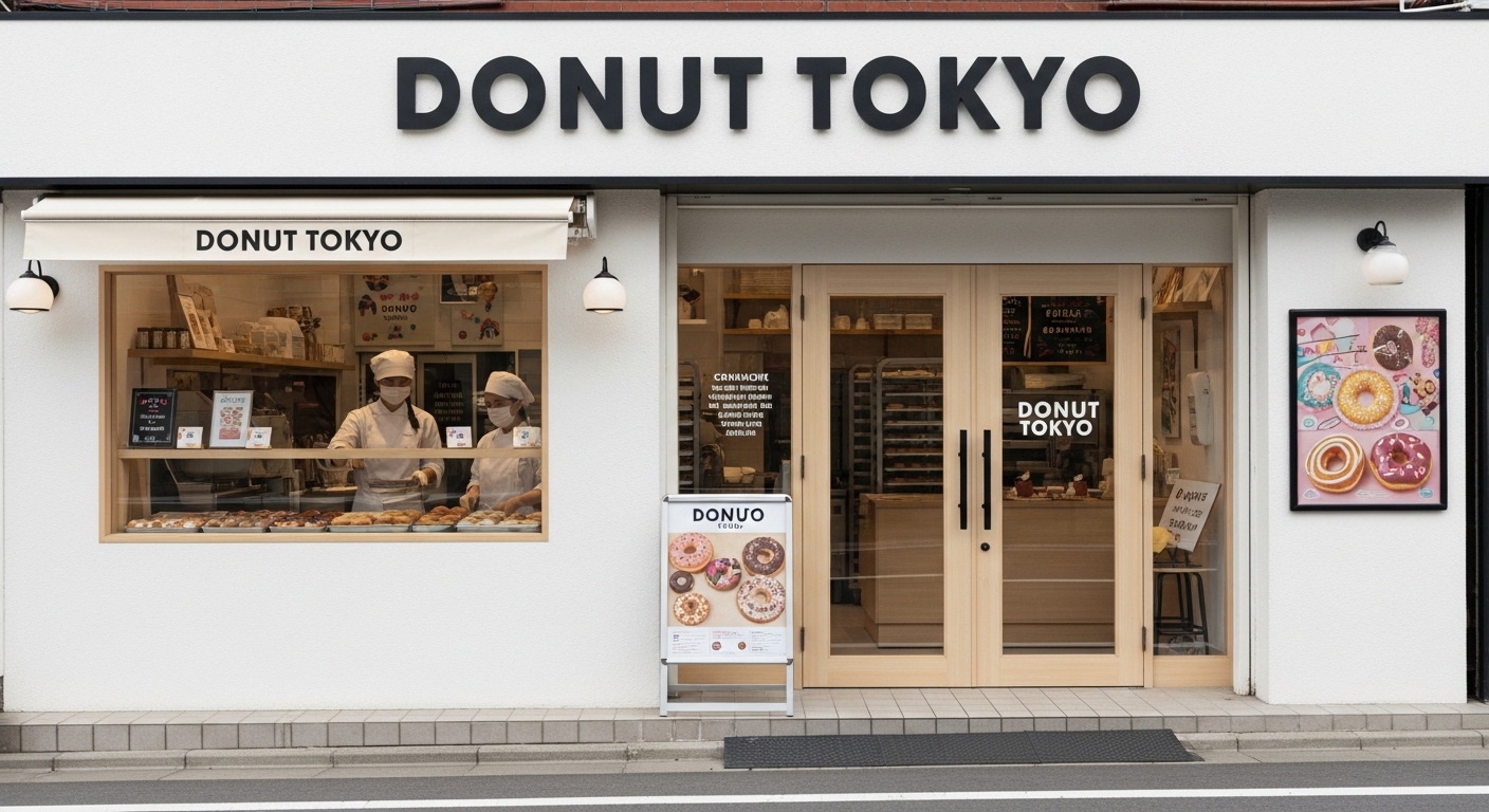 DONUT TOKYO 店舗外観