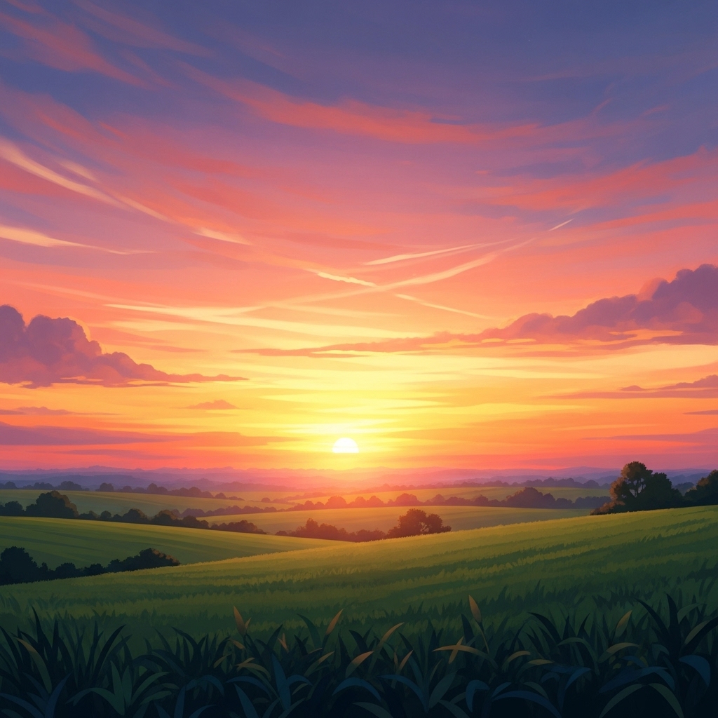 Digital Sunset